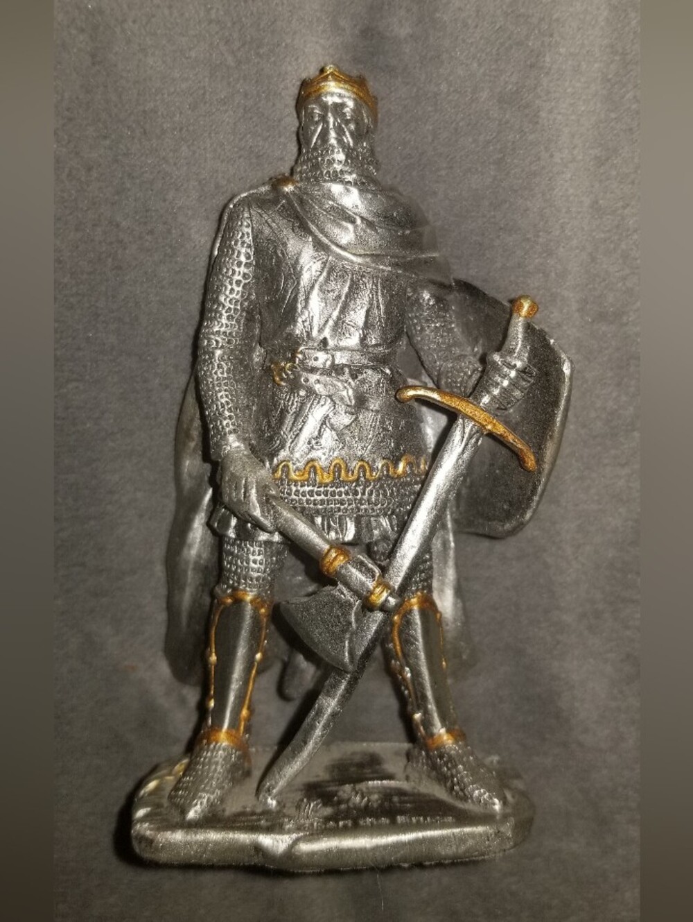 Robert The Bruce (4-inch, Heavy, Metal Figurine)